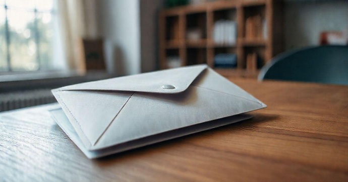 Envelope de segurança personalizado para proteção e privacidade em suas correspondências