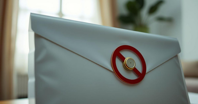 Envelope plástico de segurança com lacre para proteção ideal