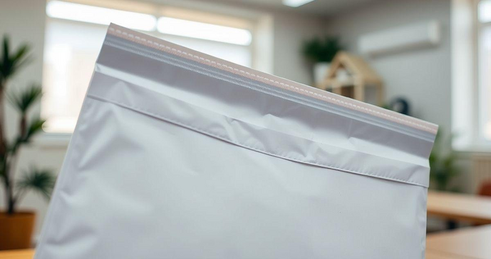 Envelope plástico segurança lacre tipo sedex garante proteção e praticidade