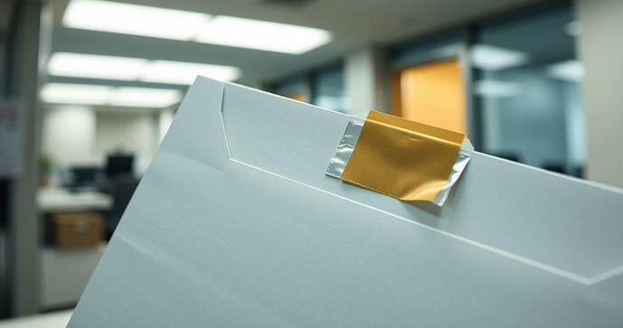 Envelopes de segurança com fita adesiva permanente garantem proteção e praticidade para suas correspondências