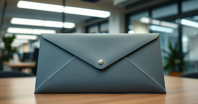 Envelope de segurança personalizado para proteger suas informações com estilo e eficiência