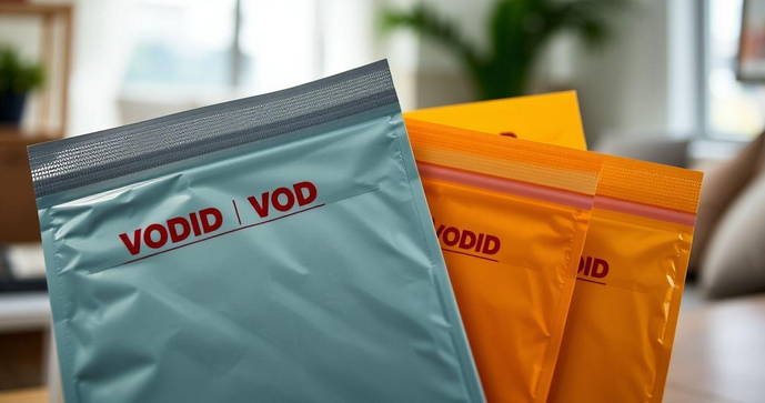 Envelopes em Plástico Tipo VOID para Proteção e Segurança de Envio