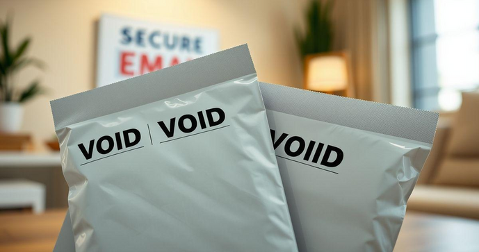 Envelopes plásticos VOID comprar: Guía completa para suas compras